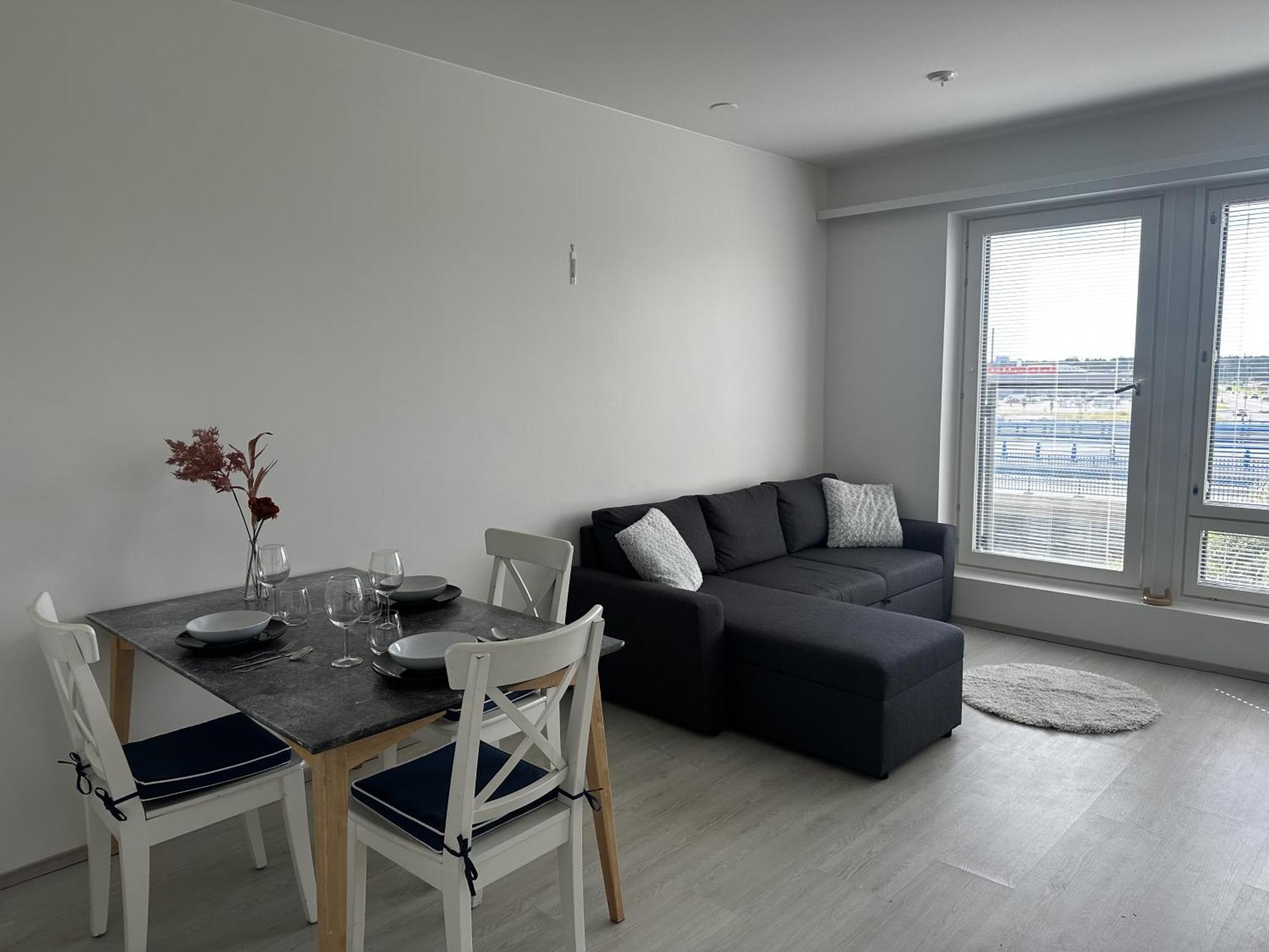 Bright And Cozy Studio Apartment Rovaniemi Exteriör bild
