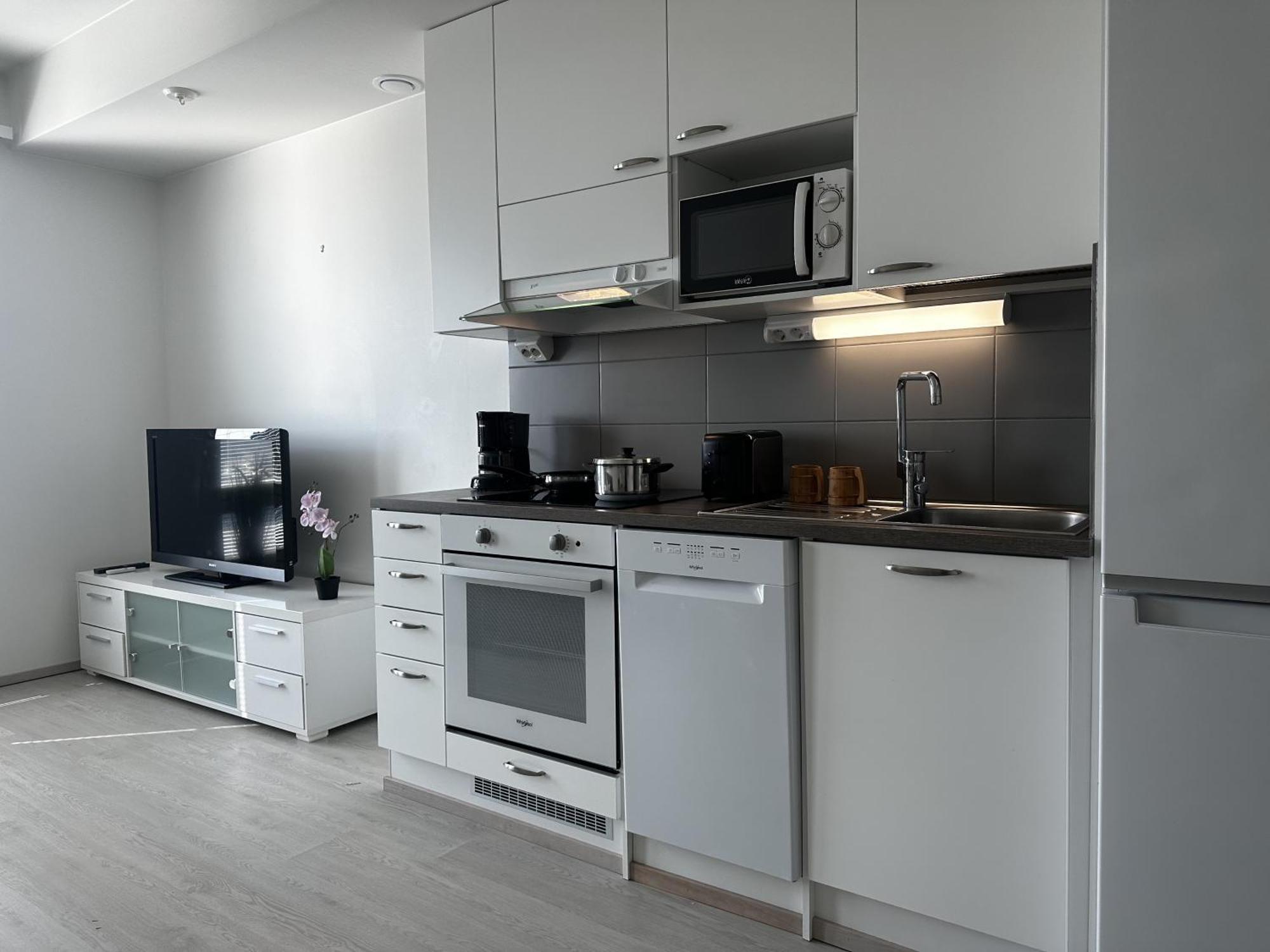 Bright And Cozy Studio Apartment Rovaniemi Exteriör bild